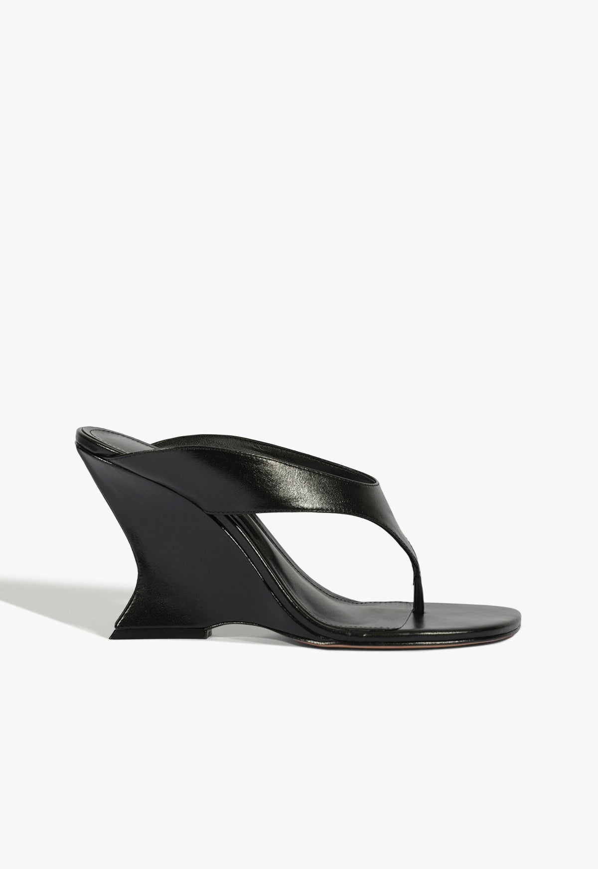 Maya Leather Sandal - 5 / Black / Leather
