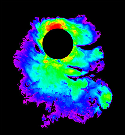 Giant Pool of Water Ice at Mars&#039; South Pole