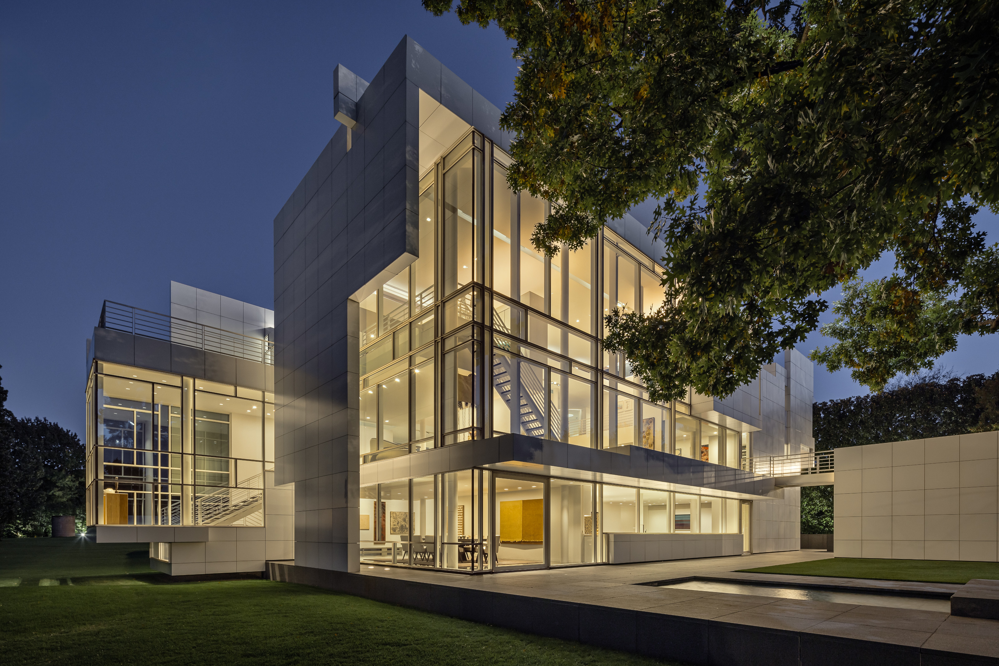 Rachofsky House, Dallas, by Richard Meier