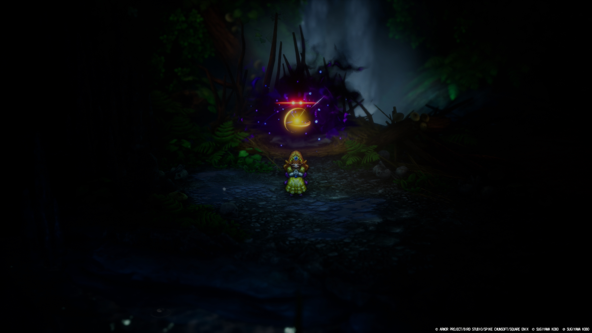 Princess praying in Dragon Quest I & II HD-2D Remake