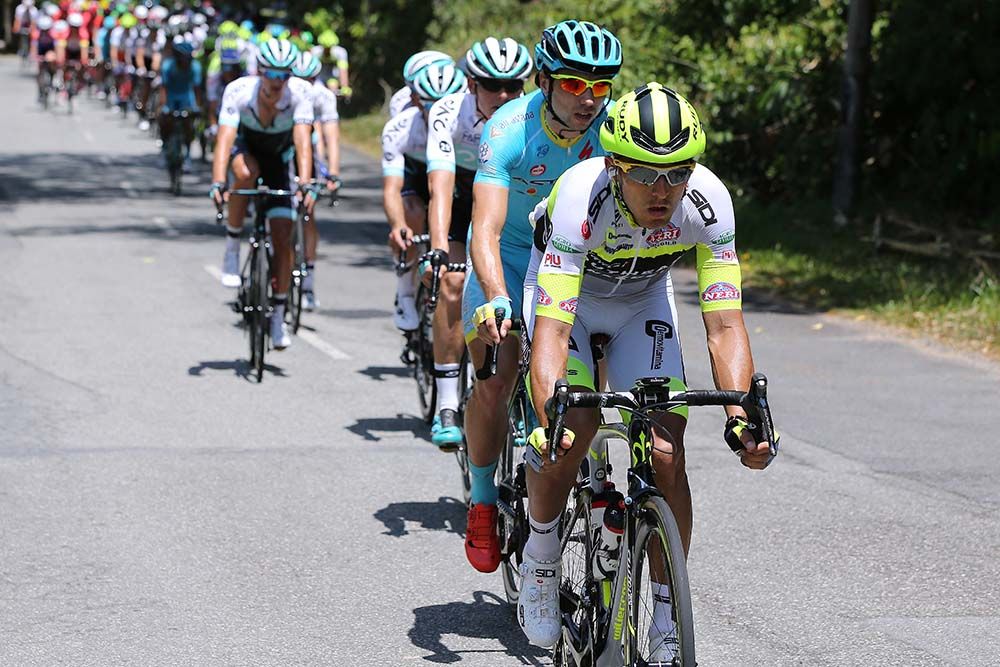 It was hard work on the front of the peloton
