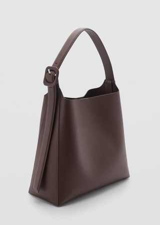 Shopper Bag With Buckle