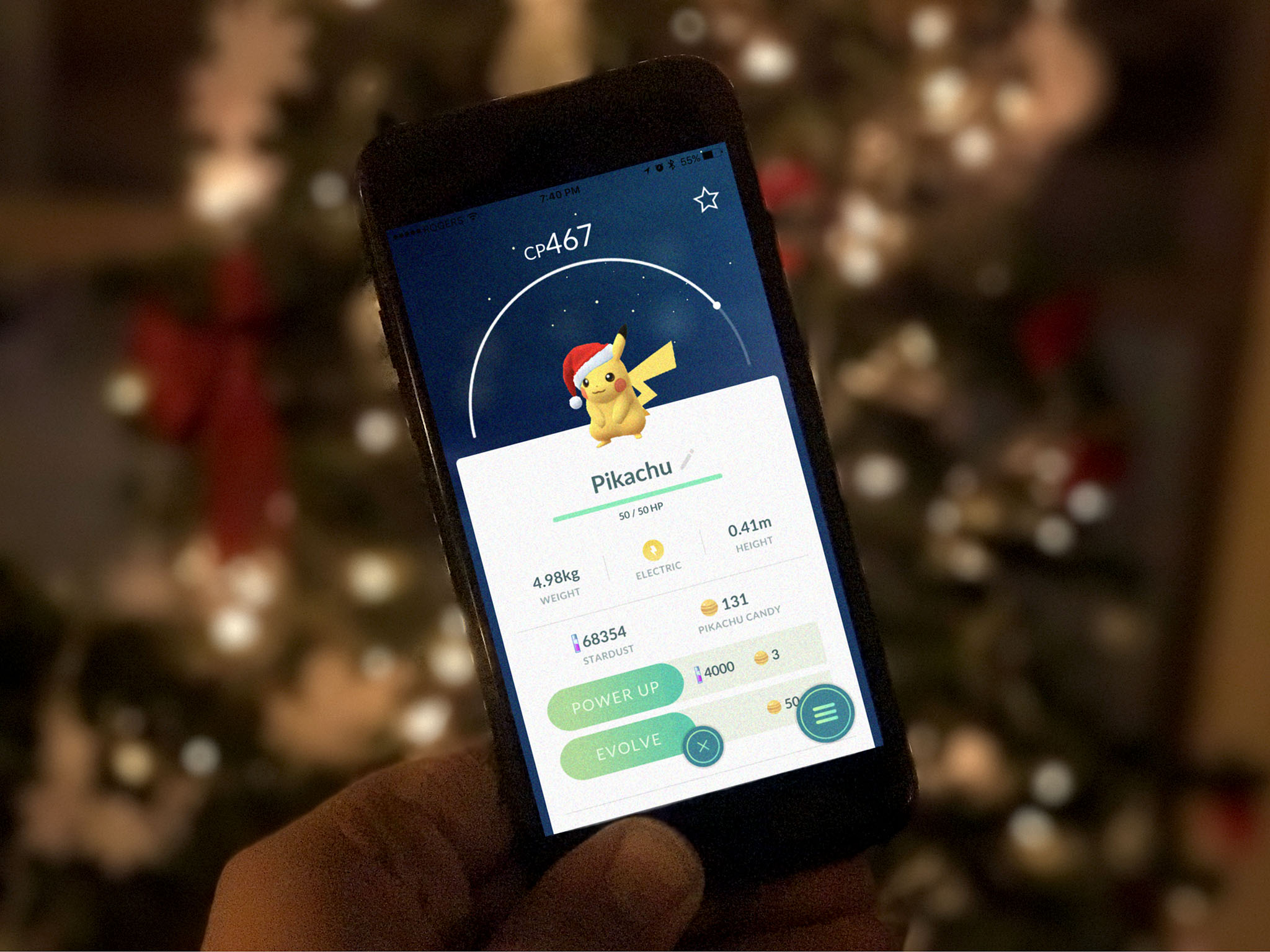 Here's What Happens When You Evolve Santa Pikachu In 'Pokémon GO