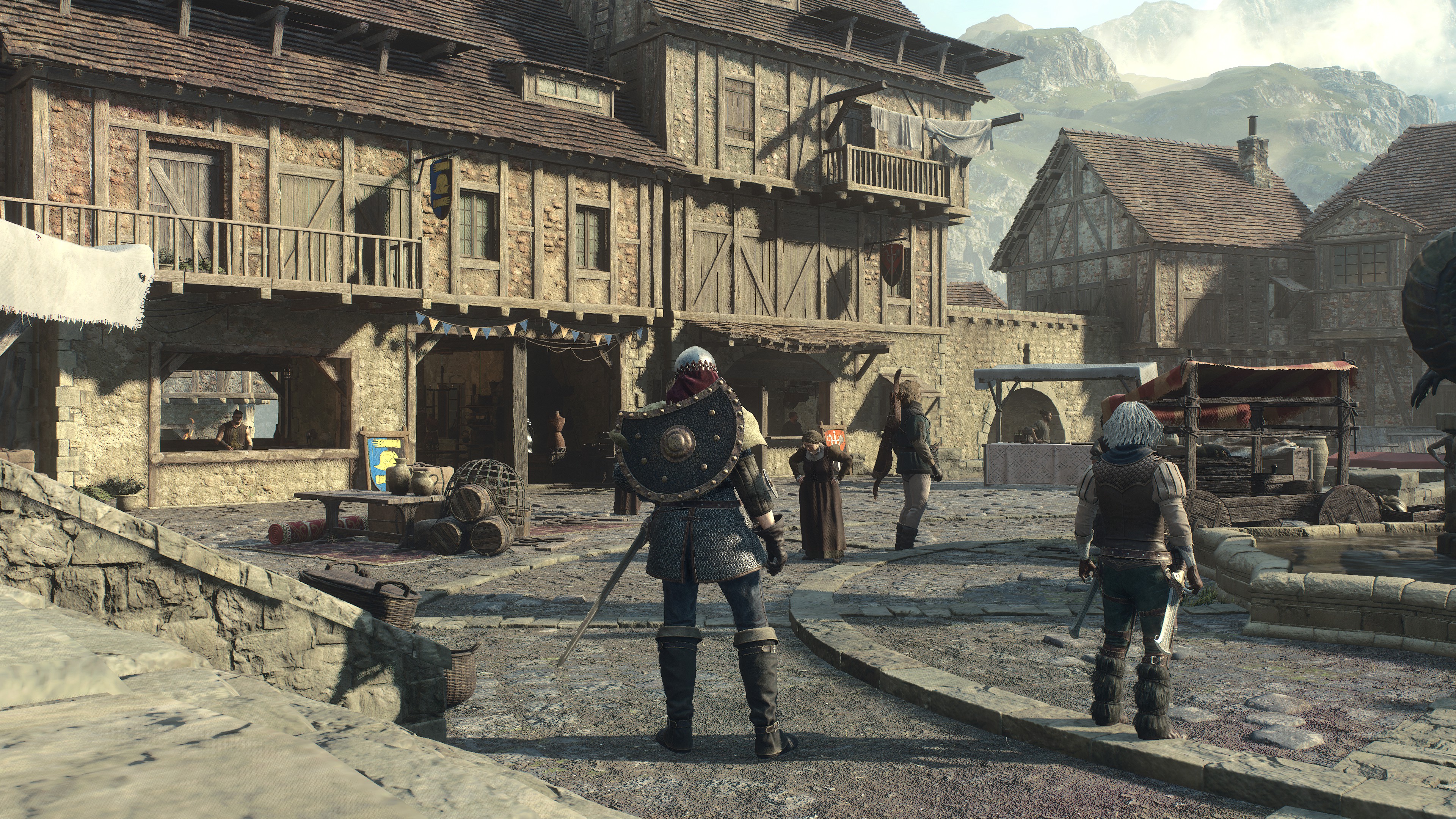 A screenshot of Dragon's Dogma 2, using the game's photo mode and maximum graphics settings