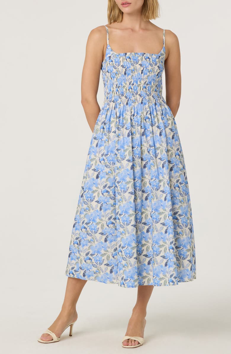 Floral Print A-Line Dress