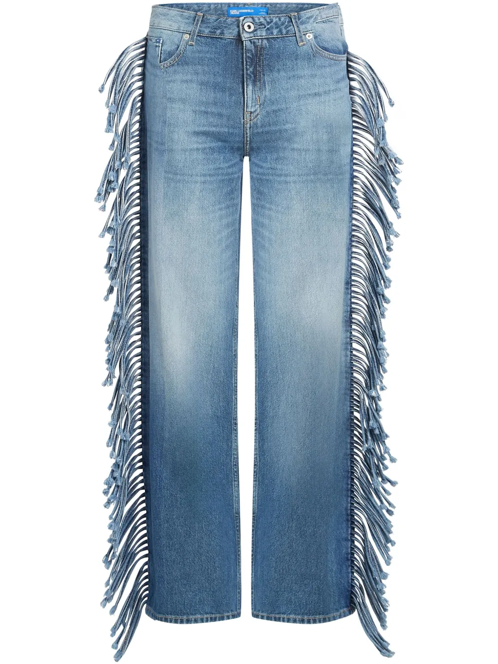 Karl Lagerfeld Jeans Fringed Jeans | 27/30