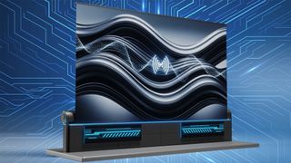 Futuristic TV concept