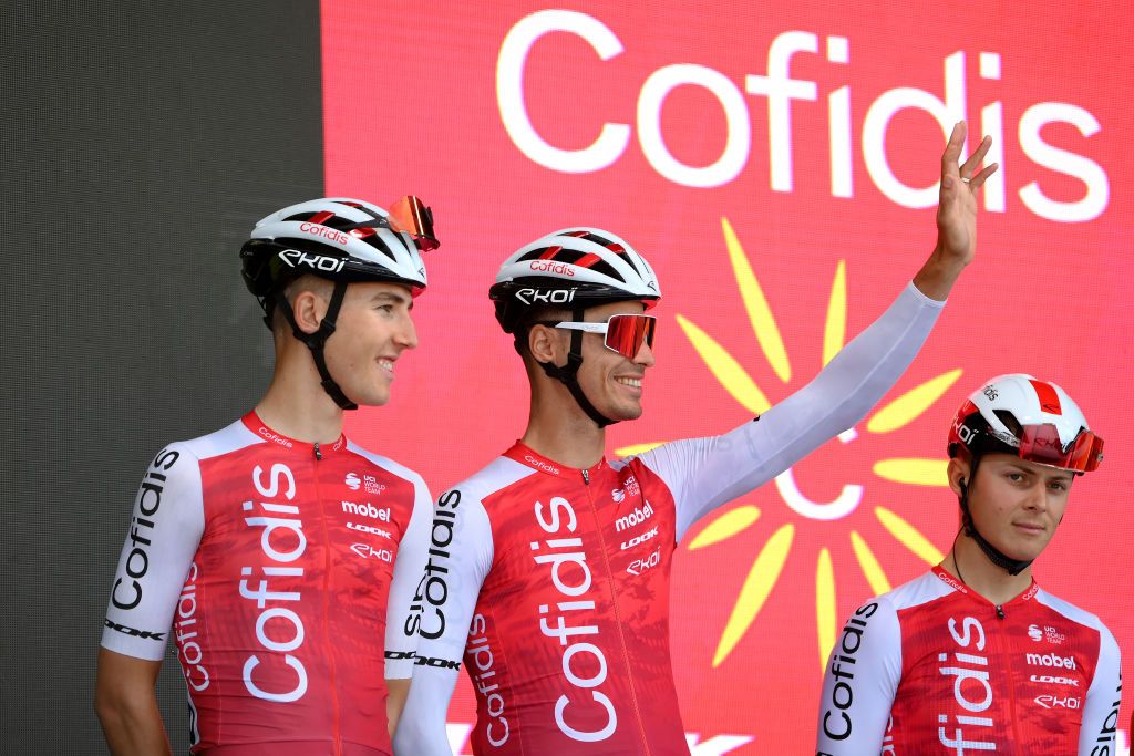 MONTREAL QUEBEC SEPTEMBER 15 Anthony Perez of France and Team Cofidis prior to the 13th Grand Prix Cycliste de Montreal 2024 a 2091km one day race from Montreal to Montreal UCIWT on September 15 2024 in Montreal Quebec Photo by Alex BroadwayGetty Images