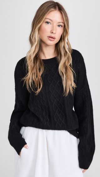 The Oversized Cable Sweater