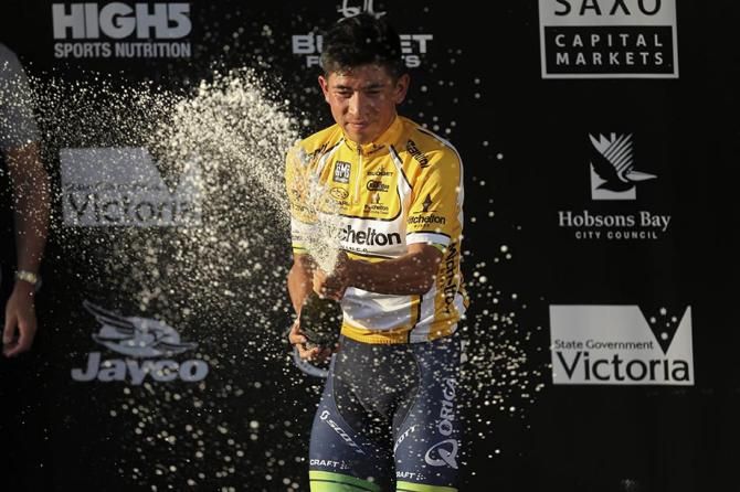 Caleb Ewan might become an expert at this