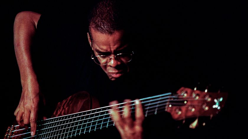 Jazz bassist Anthony Jackson performs at North Sea Jazz festival, The Hague, Netherlands, 10th July1998