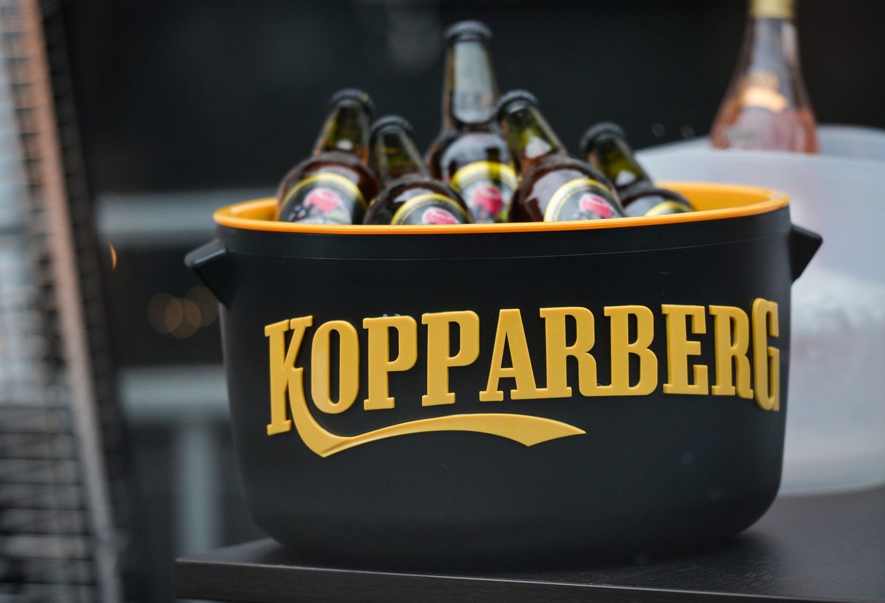 Kopparberg bottles, as the company release new flavoured vodka