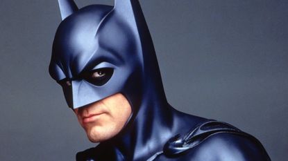 George Clooney as Batman in Batman and Robin