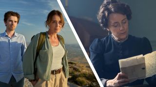 Keeley Hawes Freddie Highmore in The Assassin on the left, Keeley Hawes in Miss Austen on the right