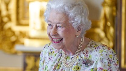The Queen wore the Flower Basket Brooch this week
