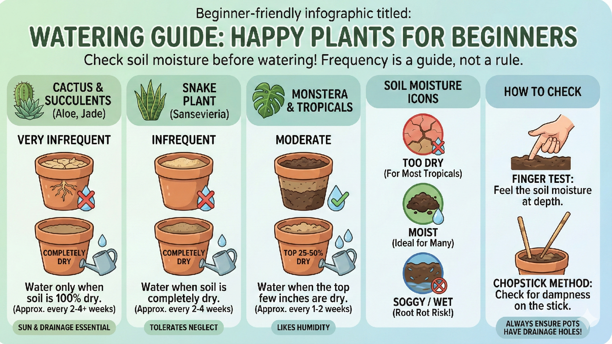 Nano Banana Plant watering guide