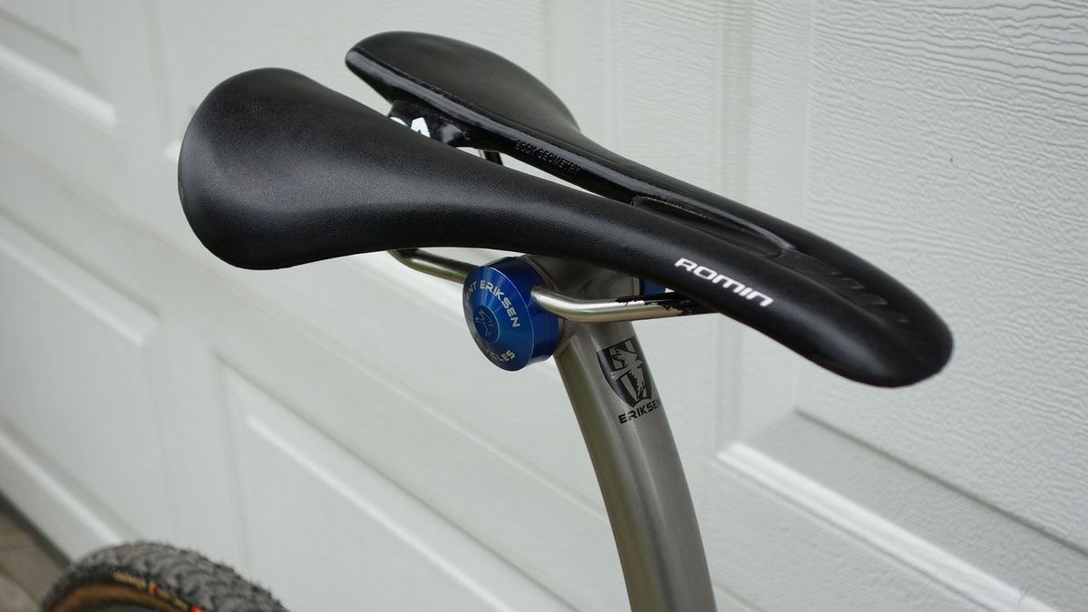 Selander opts for a Specialized Romin saddle