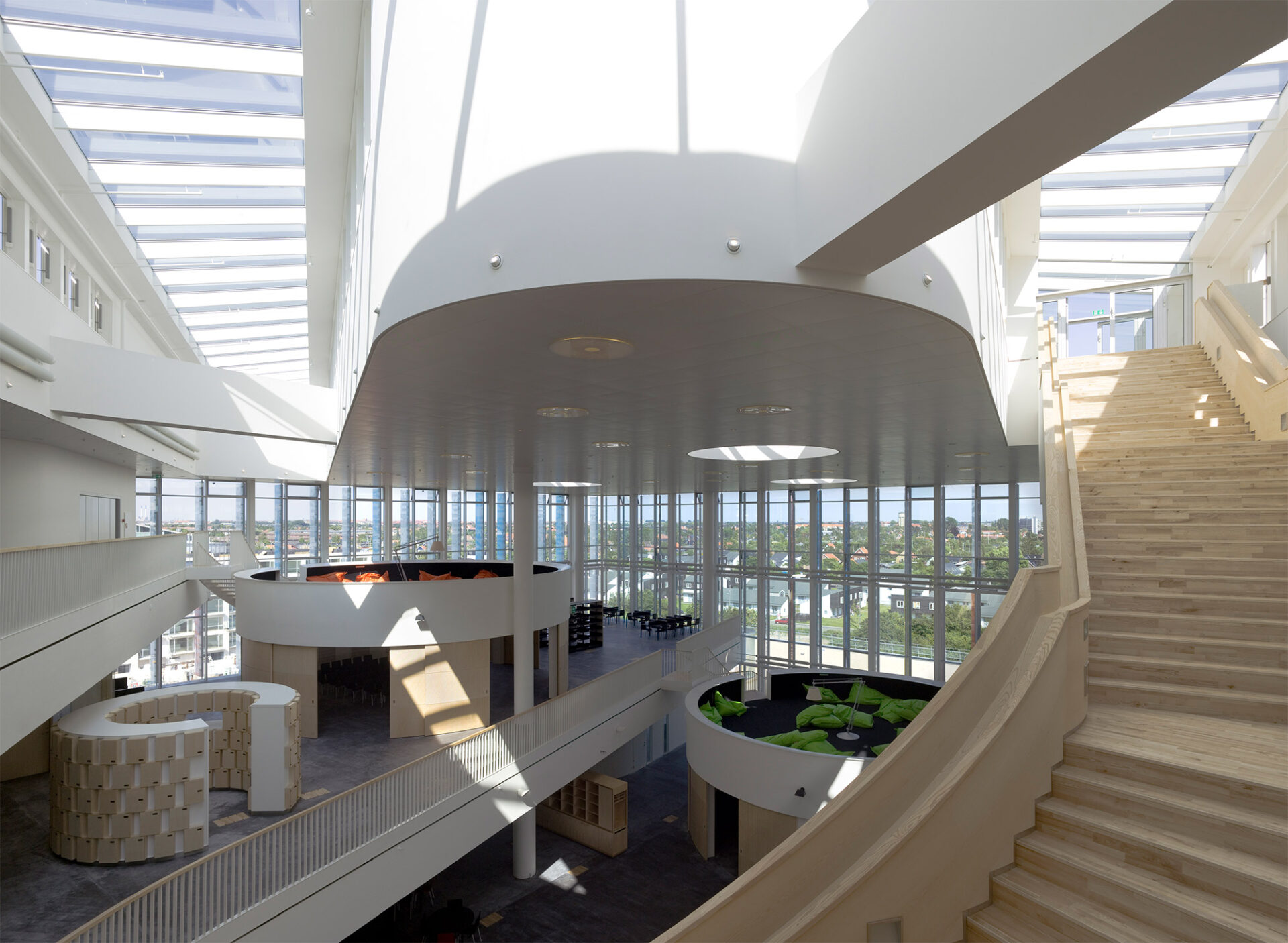 wellness architecture and design &amp;Oslash;restad Gymnasium in Copenhagen