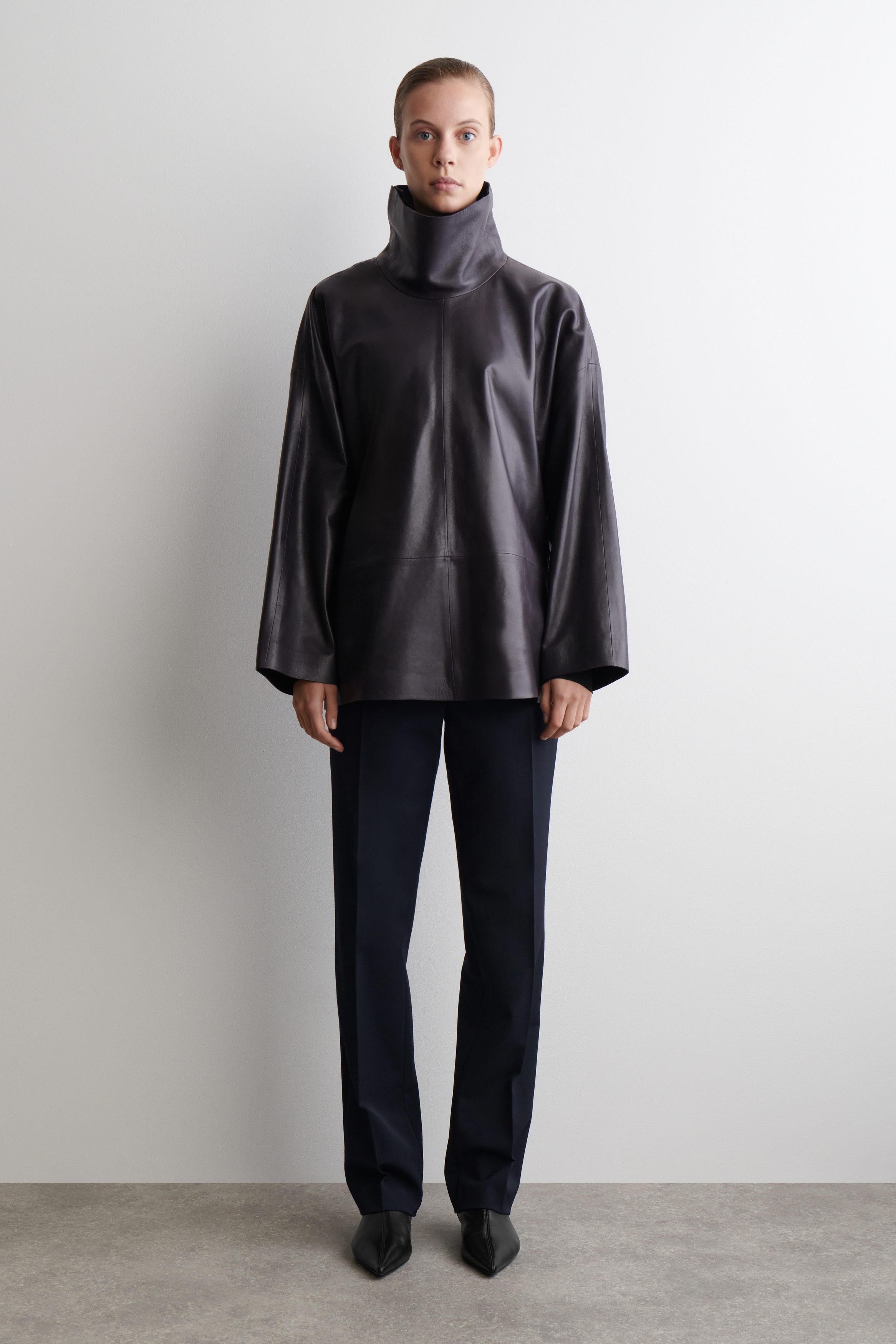 Slim Wool-Blend Trousers