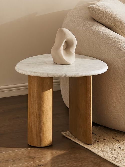 Lavine Marble Side Table