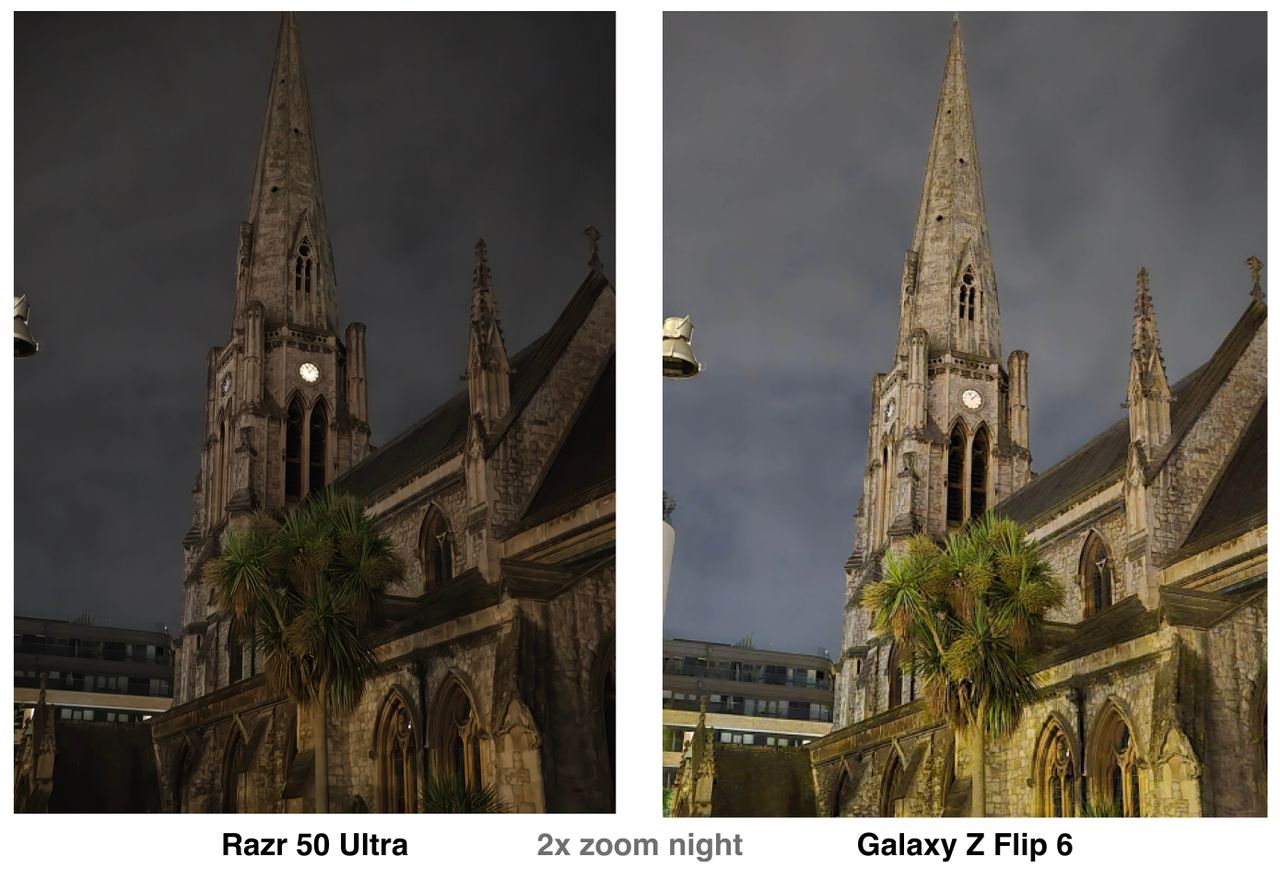 Photos taken on the Motorola Razr 50 Ultra and Samsung Galaxy Z Flip 6
