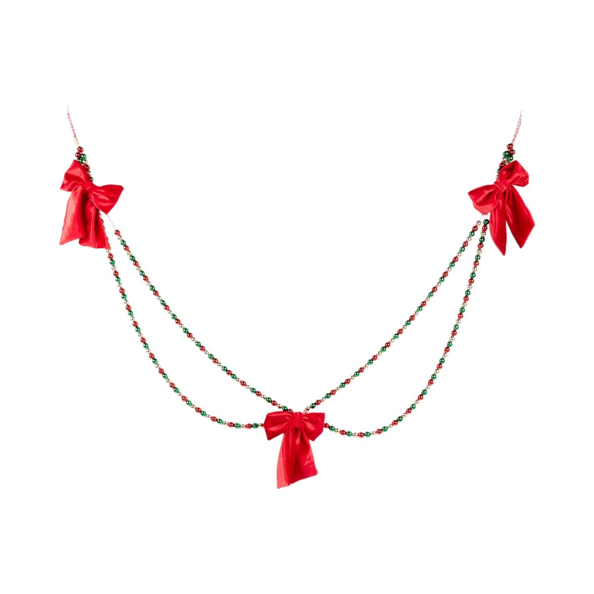 The Range Beaded Bow Garland