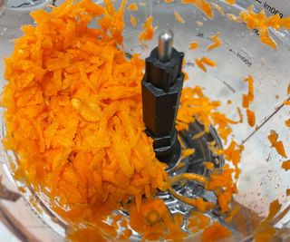 Magic Bullet Kitchen Express shredded carrot
