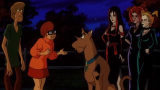 The gang in Scooby Doo and the Witch's Ghost.