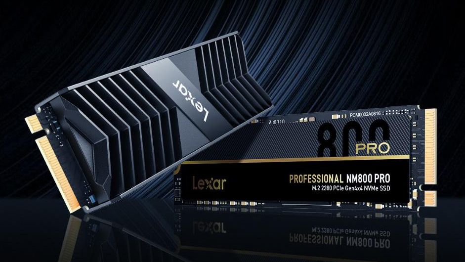 Lexar Professional NM800PRO PCIe SSD for PS5 storage expansion