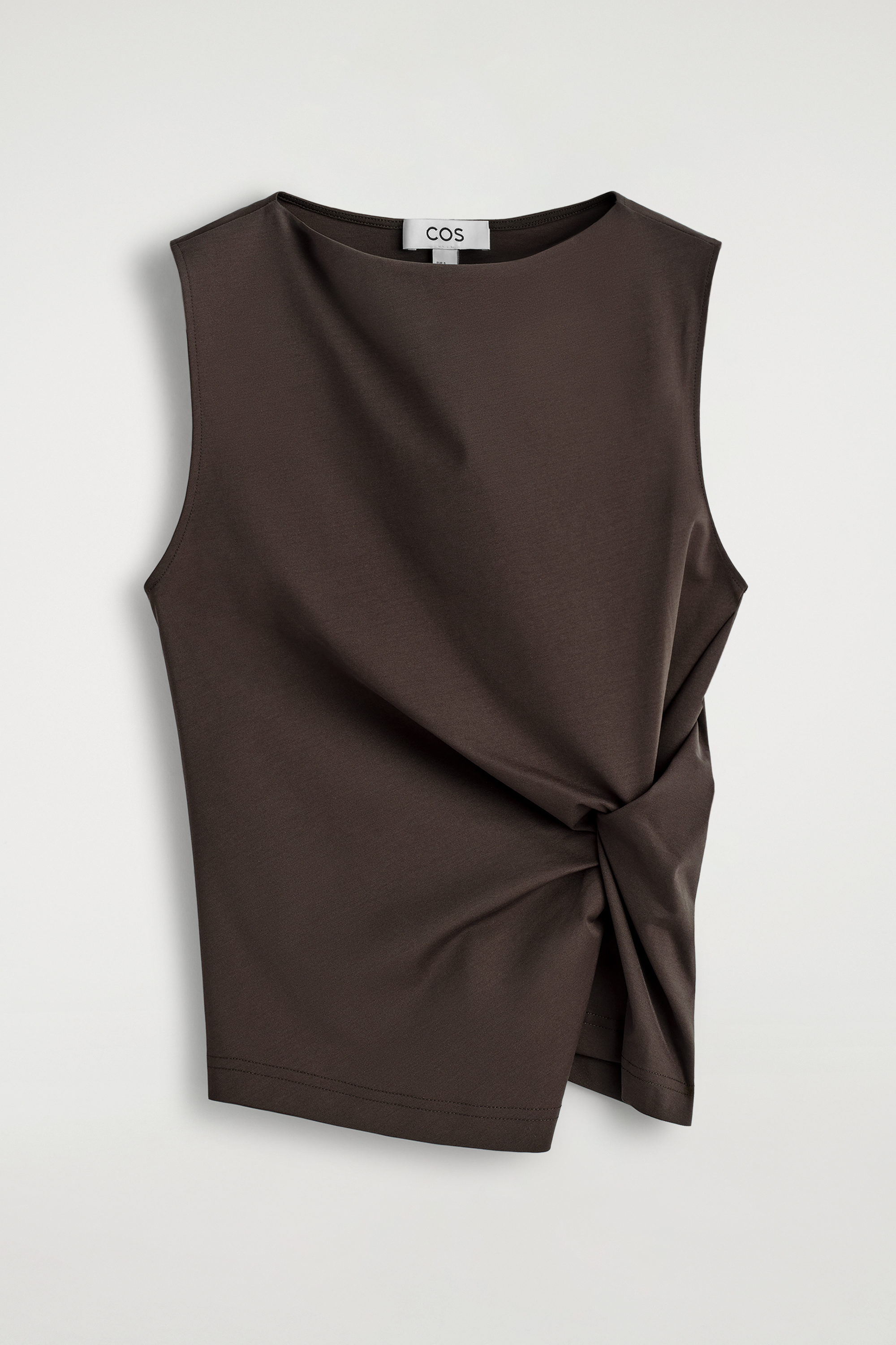 Twist-Detail Jersey Top