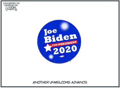 Political Cartoon U.S. 2020 Joe Biden presidential election