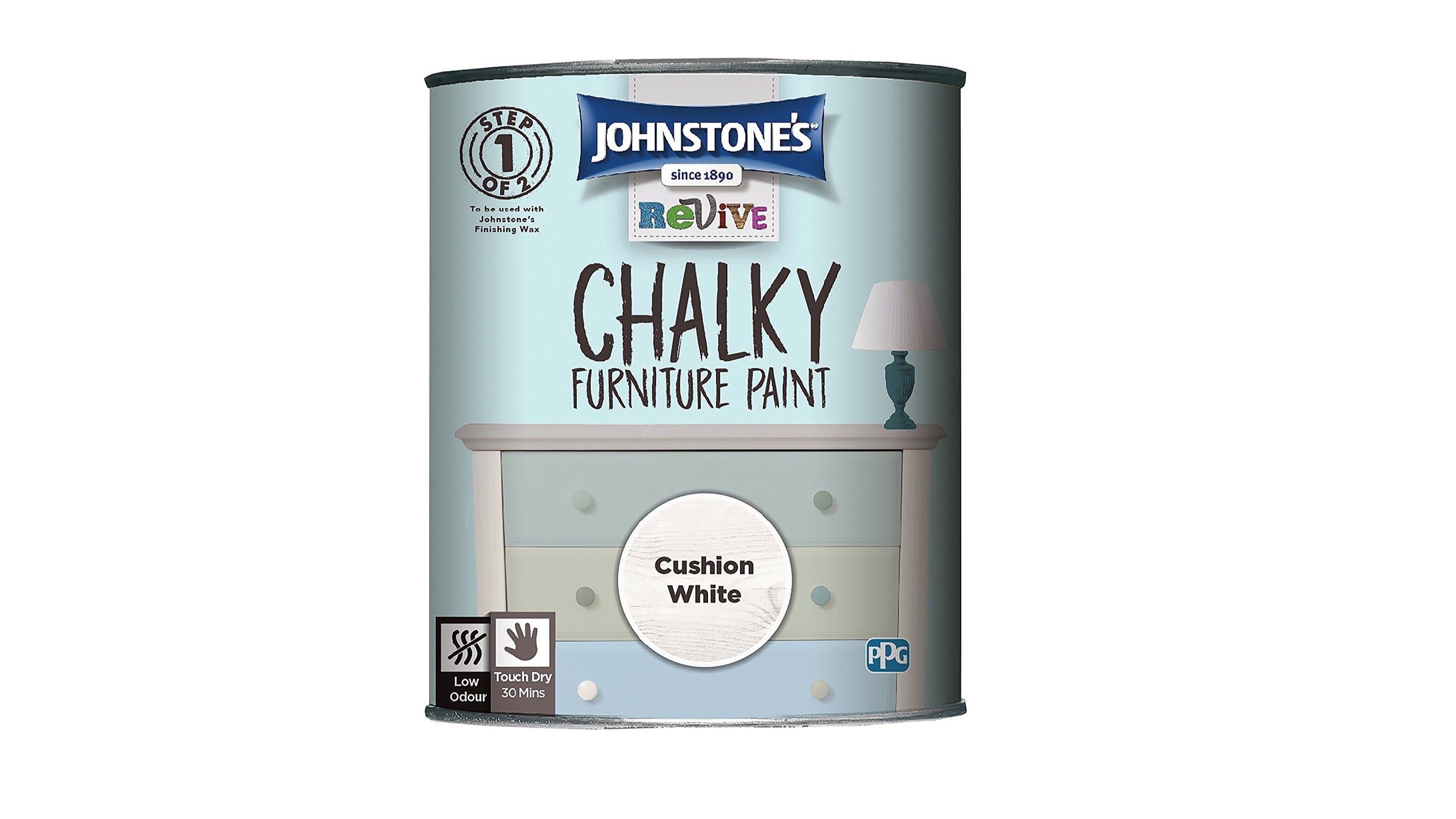 Best paint for furniture: Johnstone's Revive Chalky Furniture Paint