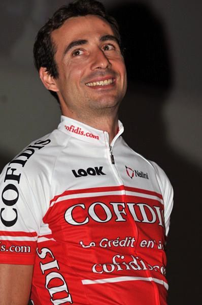 David Moncoutie, winner of the mountains classification in the 2010 Vuelta