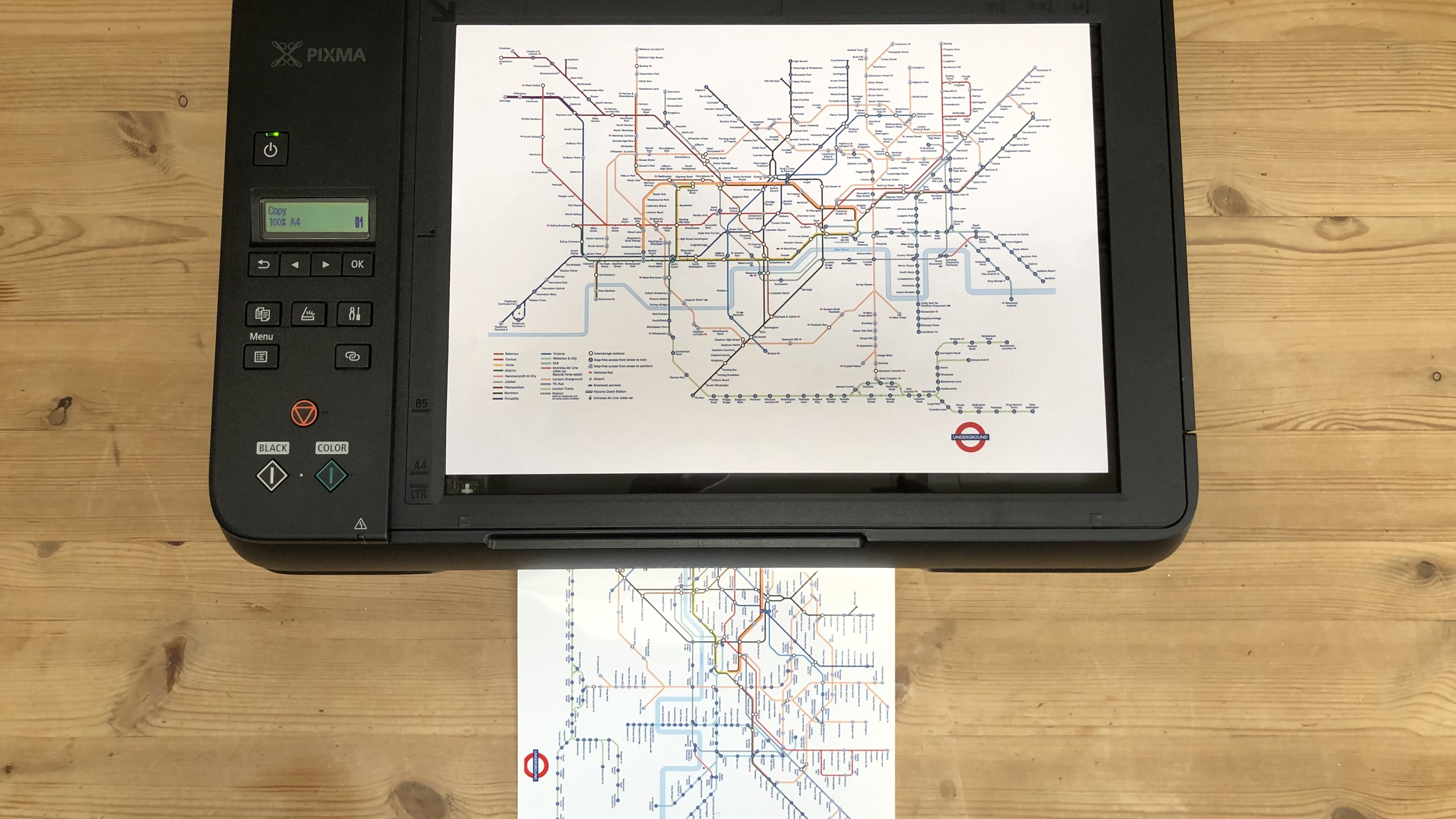 Copertina Antipolvere Per Stampante Canon Pixma G7050 Kwmobile