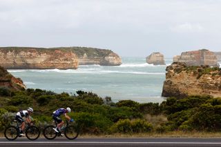WARRNAMBOOL, AUSTRALIA - FEBRUARY 04: Chris Froome of the United Kingdom and Team Israel-Premier Tech rides during the 2023 Melbourne to Warrnambool Cycling Festival on February 4, 2023 in Warrnambool, Australia. (Photo by Con Chronis/Getty Images)