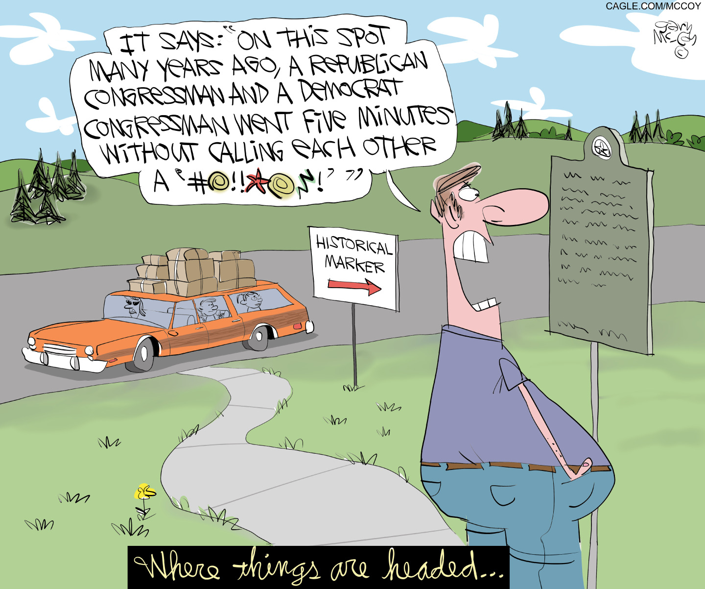 Political Cartoon