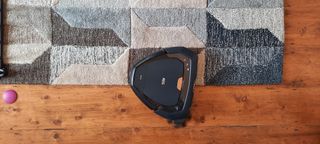 AEG RX9.2 robot vacuum cleaner on rug