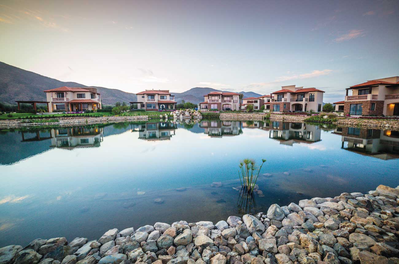 Image of the villas at El Cielo, Valle de Guadalupe resort in Baja California, Mexico.