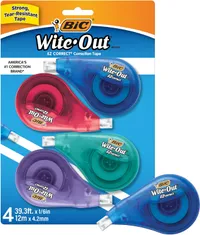 Bic Wite-Out EZ Correct Correction Tape Bic Wite-Out EZ Correct Correction Tape