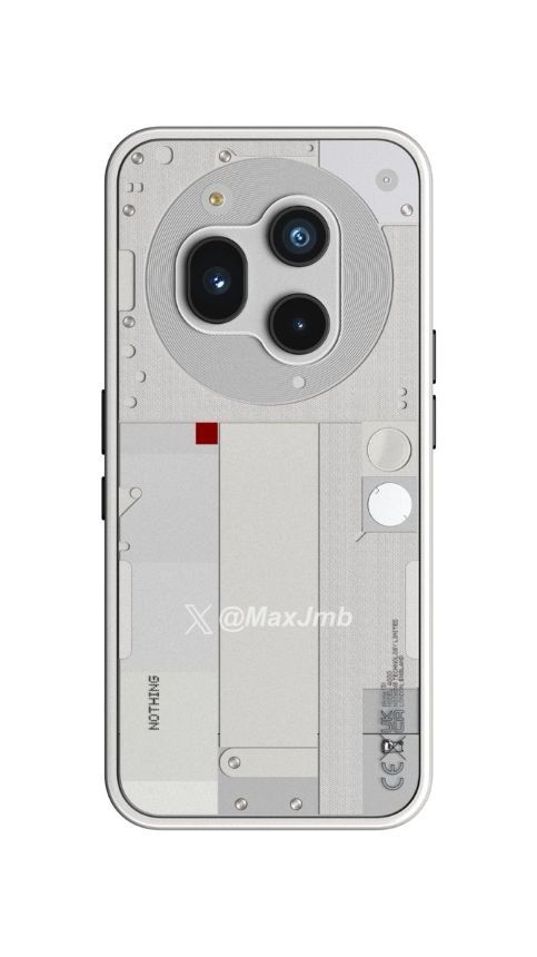 render of the Nothing Phone 3's back panel