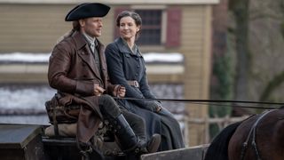 How many seasons of Outlander could there be? Seen here the main characters in season 6