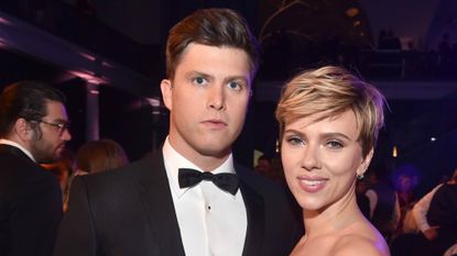 Scarlett Johansson Colin Jost