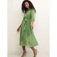 Ditsy Floral Malika Midi Shirt Dress $110/£65 | Nobody's Child
