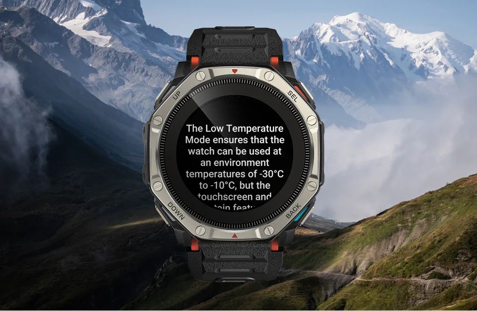 Amazfit T-Rex Dual Solar screen