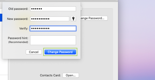 How to change your administrator password in macOS