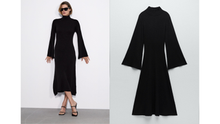 What to wear a funeral - Zara black dress
