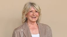 martha stewart on a beige background