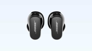 Bose QuietComfort Earbuds 2 on a light blue background