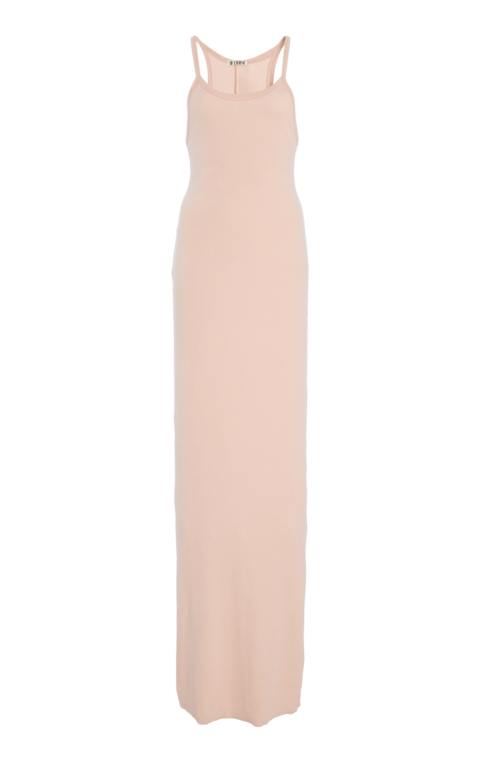 Stretch Cotton-Modal Maxi Tank Dress