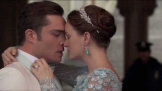 Chuck and Blair in Gossip Girl.
